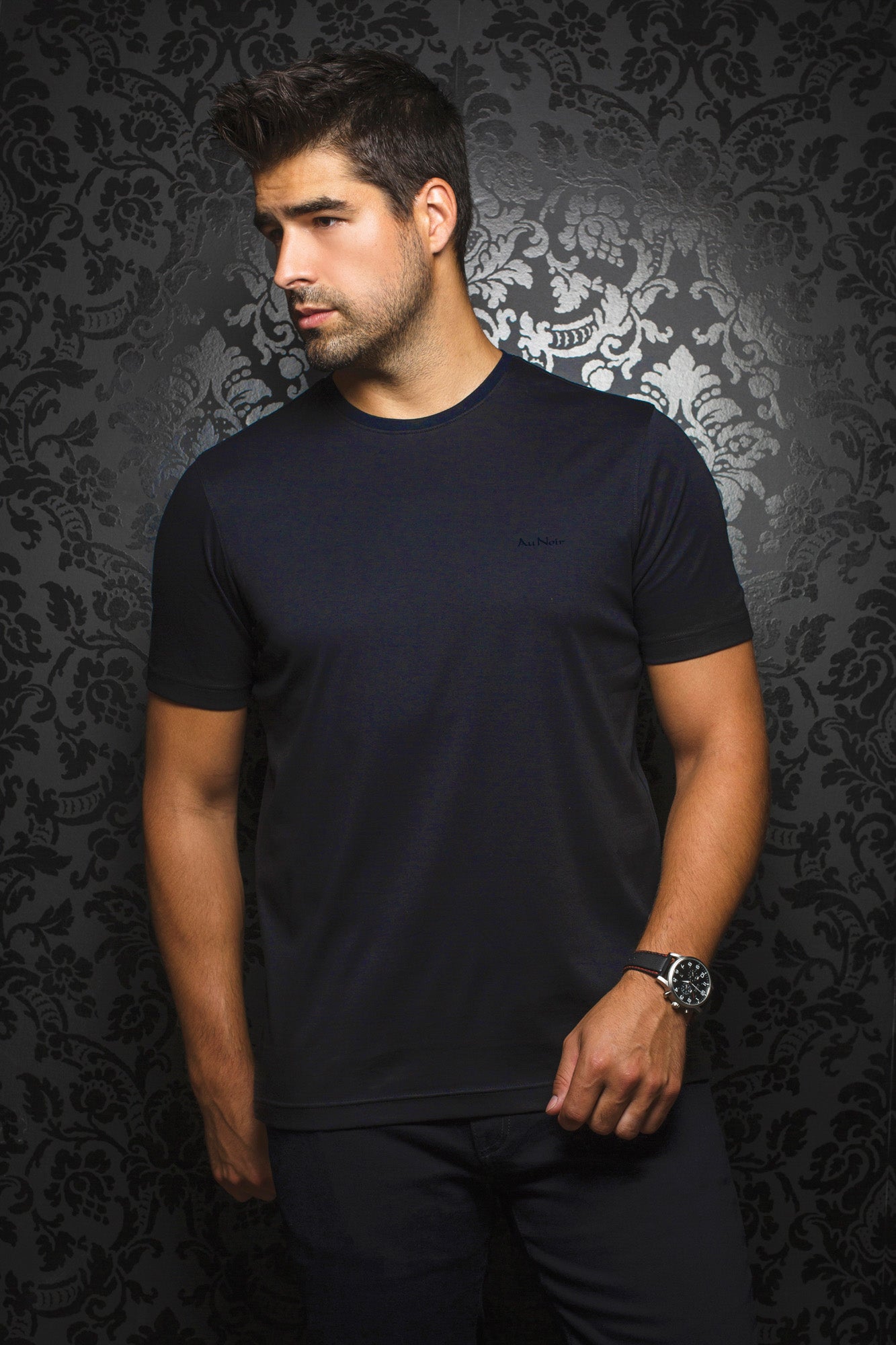 Chandail Au Noir - MICHAEL-C navy - Vvog