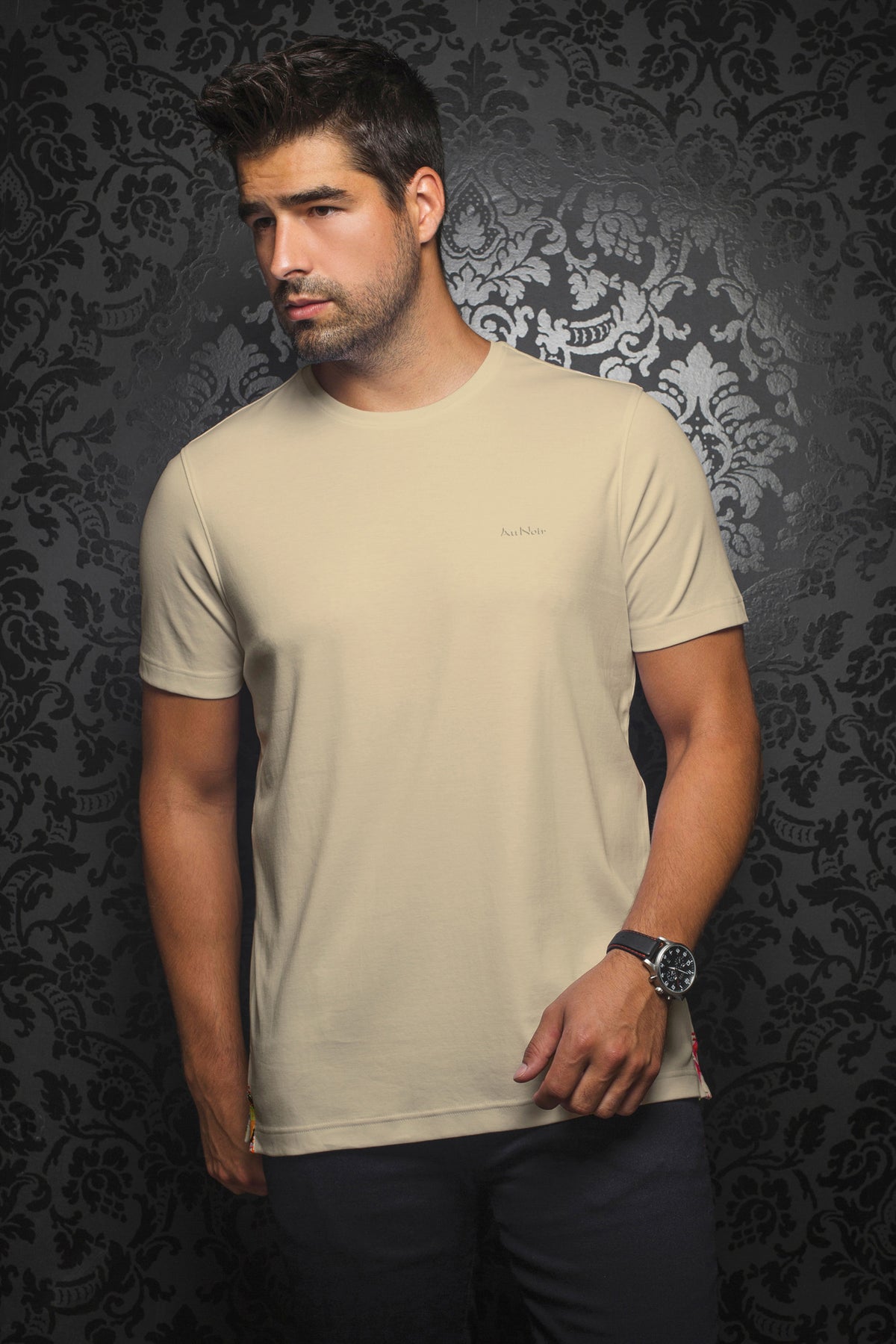 T-Shirt pour homme par Au Noir | MICHAEL C Pierre | Machemise.ca, inventaire complet de la marque Au Noir