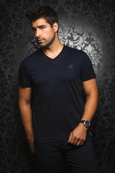 Sweater Au Noir - MICHAEL-V Navy - Menshirt