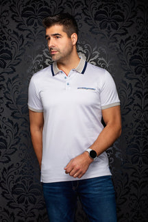 Polo pour homme par Au Noir | MOJAVE Sable | Machemise.ca, inventaire complet de la marque Au Noir