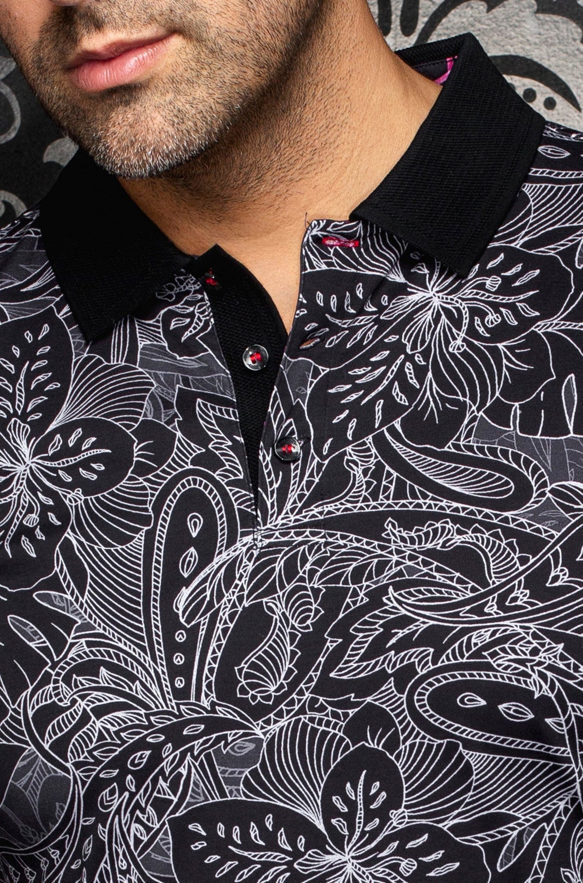 Polo pour homme par Au Noir | MONTEROSSO Noir | Machemise.ca, inventaire complet de la marque Au Noir