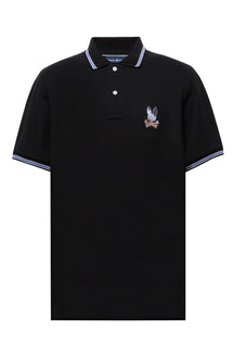 Polo sport pour homme par Psycho Bunny | MT0100029 Noir | Machemise.ca, vêtements mode pour hommes