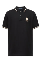 Polo sport pour homme par Psycho Bunny | MT0100044 Noir | Machemise.ca, vêtements mode pour hommes