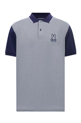 Polo pour homme par Psycho Bunny | MT0100064 Bleu Soir | Machemise.ca, vêtements mode pour hommes
