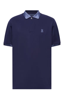 Polo pour homme par Psycho Bunny | MT0100117 Bleu du Soir | Machemise.ca, vêtements mode pour hommes