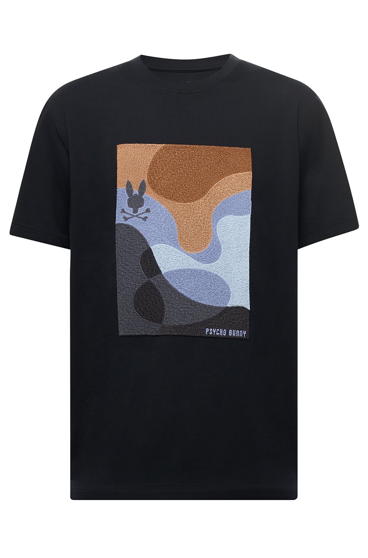 T-Shirt pour homme par Psycho Bunny | MT0200076 Noir | Machemise.ca, vêtements mode pour hommes