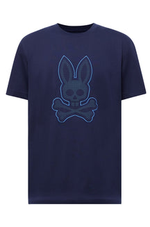 T-Shirt pour homme par Psycho Bunny | MT0200135 Bleu Soir | Machemise.ca, vêtements mode pour hommes