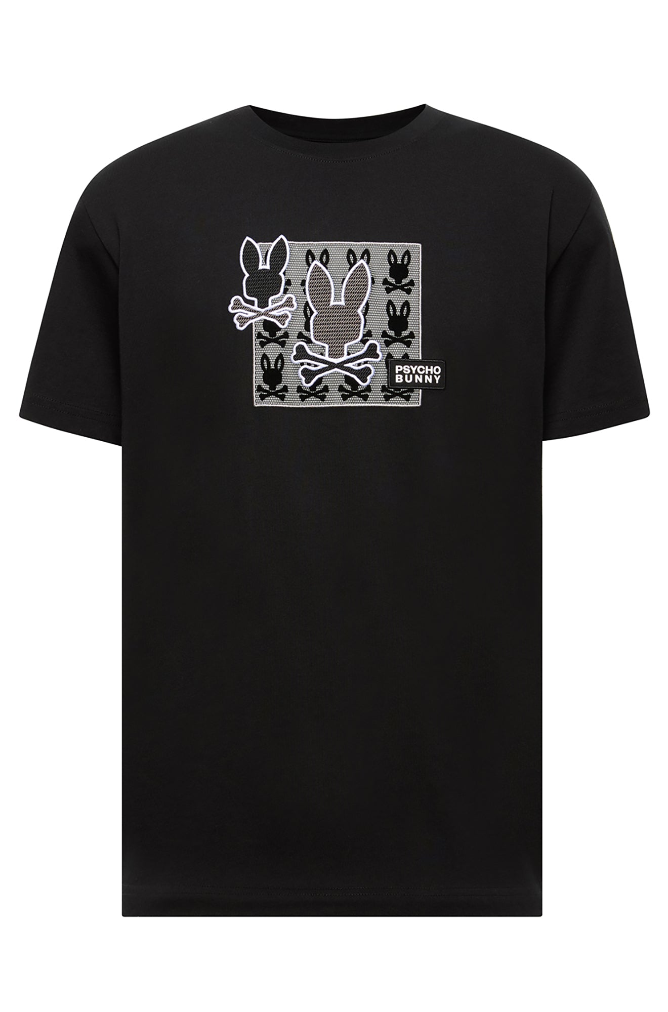 T-Shirt pour homme par Psycho Bunny | MT0200165 Noir | Machemise.ca, vêtements mode pour hommes