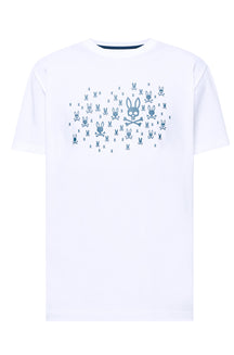 T-Shirt pour homme par Psycho Bunny | MT0200197 Blanc | Machemise.ca, vêtements mode pour hommes