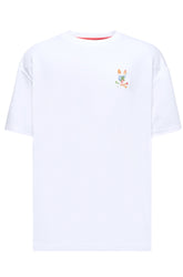 T-Shirt pour homme par Psycho Bunny | MT0200223 Blanc | Machemise.ca, vêtements mode pour hommes