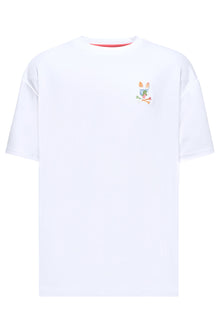 T-Shirt pour homme par Psycho Bunny | MT0200223 Blanc | Machemise.ca, vêtements mode pour hommes