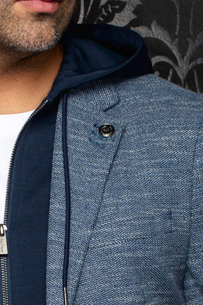Veston pour homme par Au Noir | NOAH HOOD Marine | Machemise.ca, inventaire complet de la marque Au Noir
