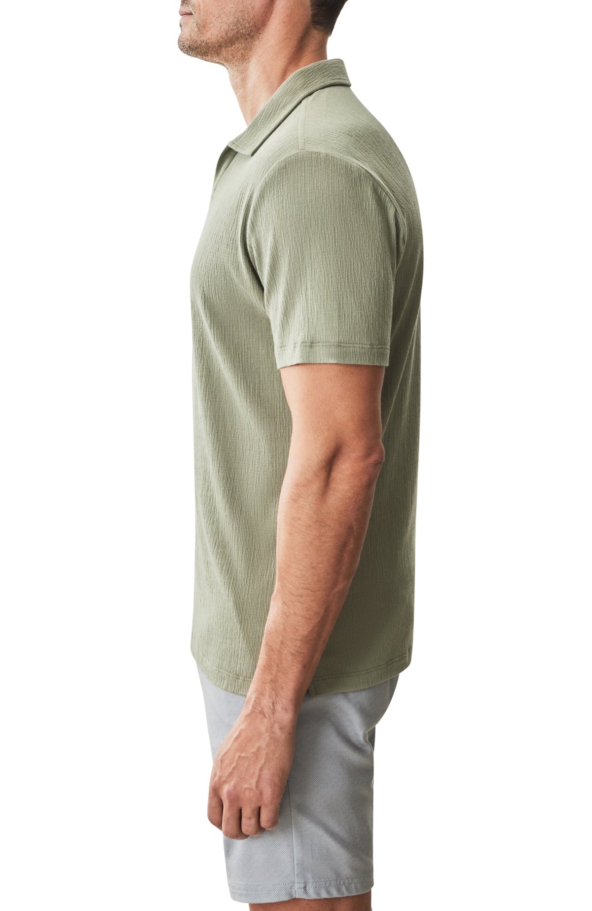 Polo à col ouvert pour homme par Robert Barakett | RB31074 Basil Road Pastel | Machemise.ca, vêtements mode pour hommes