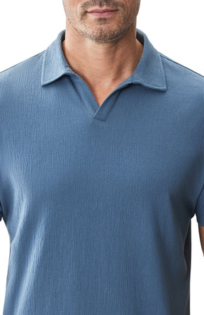 Polo à col ouvert pour homme par Robert Barakett | RB31074 Basil Road Vue Sur L'Océan | Machemise.ca, vêtements mode pour hommes