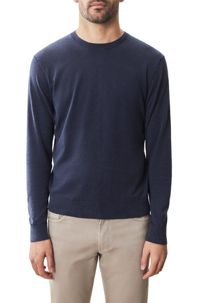 Chandail manches longues pour homme par Robert Barakett | RB51199 Nordic Bleu Marine | Machemise.ca, vêtements mode pour hommes