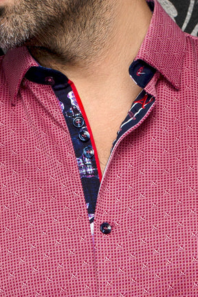 Chemise manches longues en Knit pour homme par Au Noir | PALMA Rouge | Machemise.ca, inventaire complet de la marque Au Noir