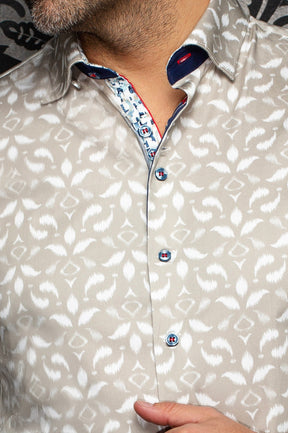 Chemise manches longues en coton extensible pour homme par Au Noir | PELOSA Pierre | Machemise.ca, inventaire complet de la marque Au Noir