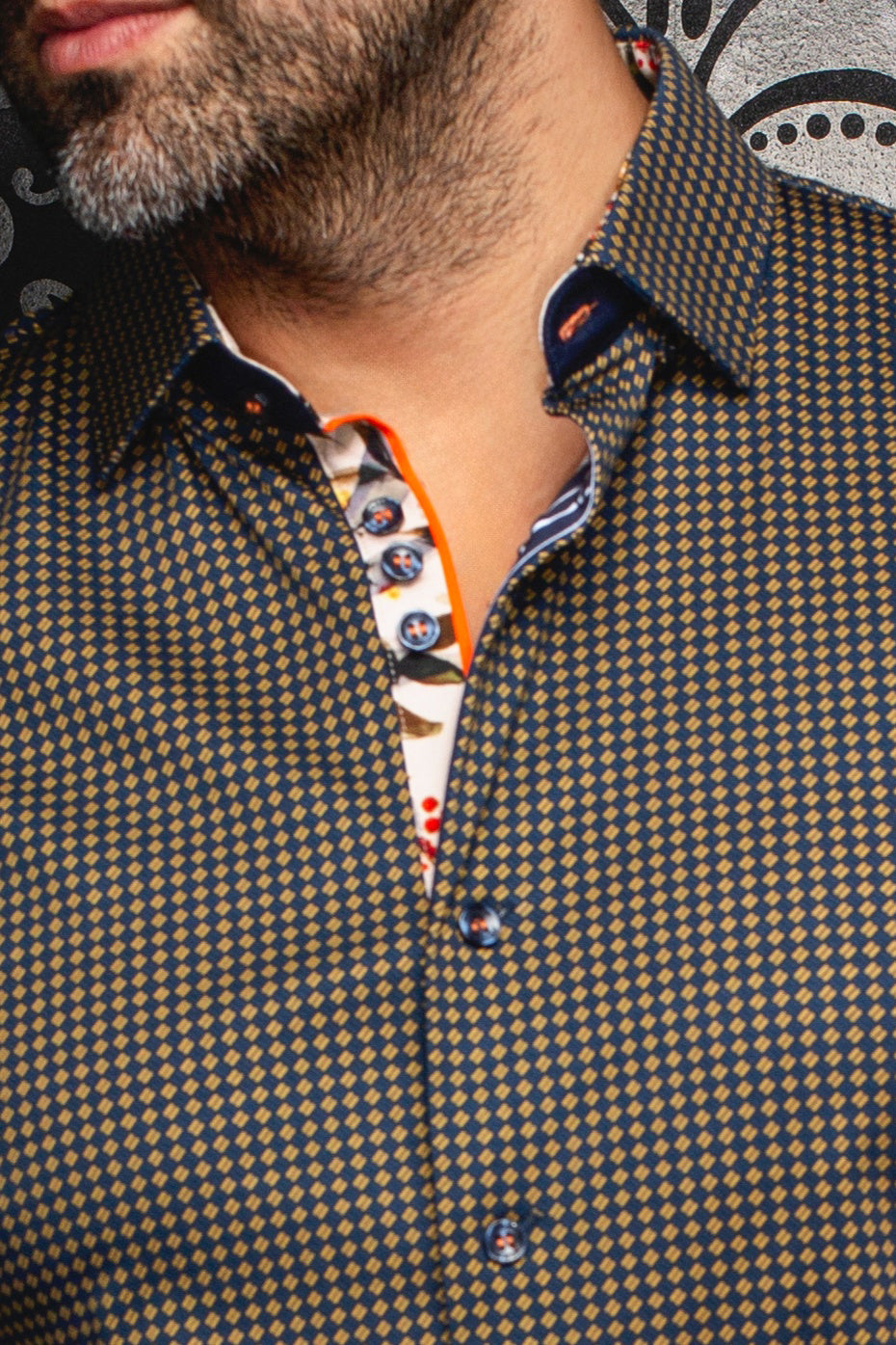 Chemise manches longues en Knit pour homme par Au Noir | POLGAR Denim | Machemise.ca, inventaire complet de la marque Au Noir