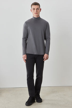 Chandail manches longues col roulé pour homme par Robert Barakett | Georgia RB01224 Fumée | Machemise.ca, vêtements mode pour hommes