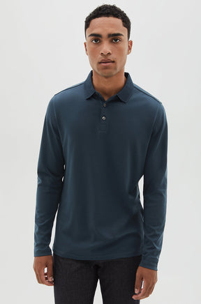Polo Robert Barakett | GEORGIA RB01384 Bleu Sarcelle Nuit | Boutique Vvög