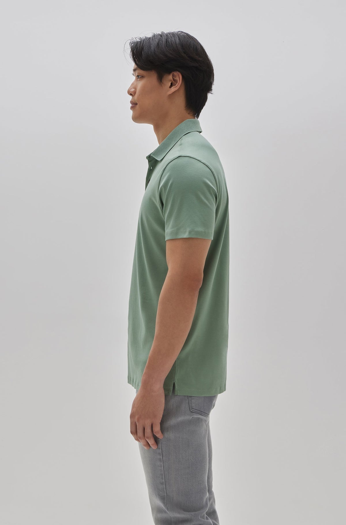 Polo col ouvert pour homme par Robert Barakett | Georgia RB11016 Vert | Boutique Vvög, vêtements mode pour homme et femme