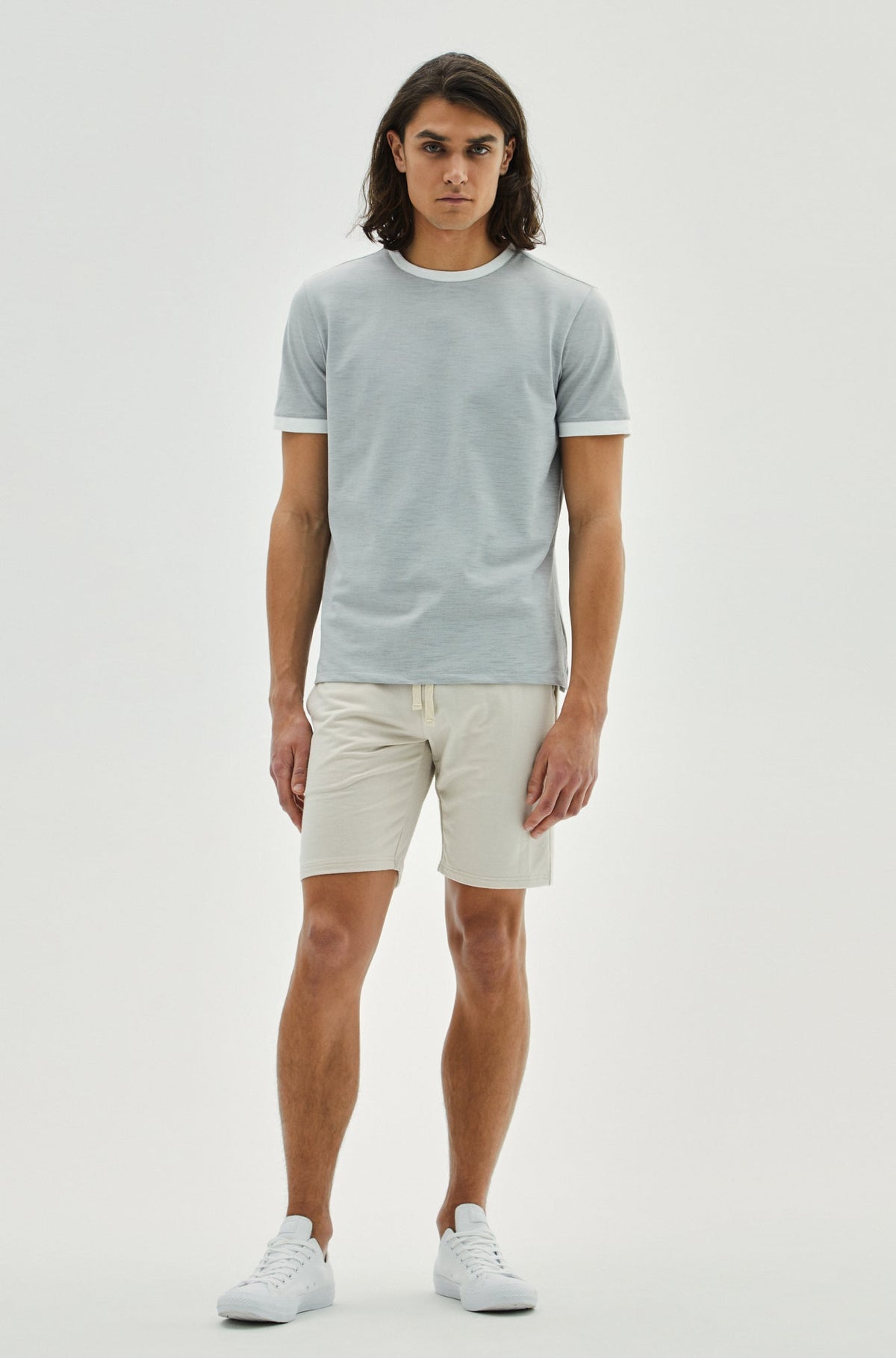 Chandail manches courtes pour homme par Robert Barakett | Whitner RB21084 Gris | Machemise.ca, vêtements mode pour hommes