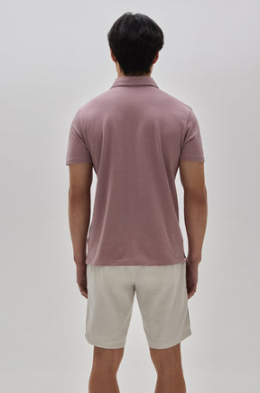 Polo à manches courtes pour homme par Robert Barakett | RB21117 Creston Corail | Machemise.ca, vêtements mode pour hommes