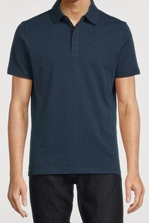 Polo à manches courtes pour homme par Robert Barakett | RB21117 Creston Marine | Machemise.ca, vêtements mode pour hommes