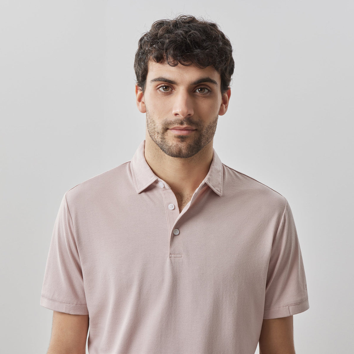 Polo à manches courtes pour homme par Robert Barakett | RB31088 Ragdan Corail | Machemise.ca, vêtements mode pour hommes