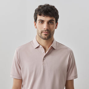 Polo à manches courtes pour homme par Robert Barakett | RB31088 Ragdan Corail | Machemise.ca, vêtements mode pour hommes