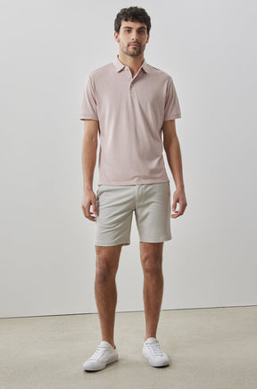 Polo à manches courtes pour homme par Robert Barakett | RB31088 Ragdan Corail | Machemise.ca, vêtements mode pour hommes