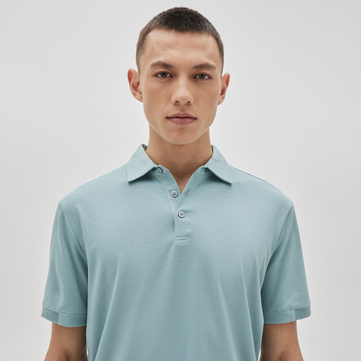 Polo pour homme par Robert Barakett | RB31088 Bleu Sarcelle | Boutique Vvög, vêtements mode pour homme et femme