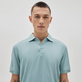 Polo pour homme par Robert Barakett | RB31088 Bleu Sarcelle | Boutique Vvög, vêtements mode pour homme et femme