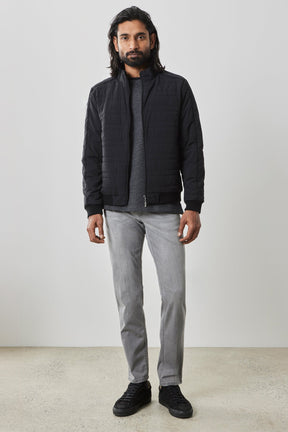 Veste pour homme par Robert Barakett | Linmore RB32401 Noir | Machemise.ca, vêtements mode pour hommes
