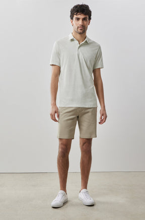 Polo à manches courtes pour homme par Robert Barakett | RB41049 Brace Vert Menthe | Machemise.ca, vêtements mode pour hommes