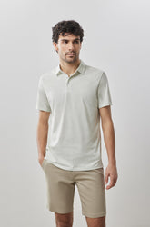 Polo à manches courtes pour homme par Robert Barakett | RB41049 Brace Vert Menthe | Machemise.ca, vêtements mode pour hommes