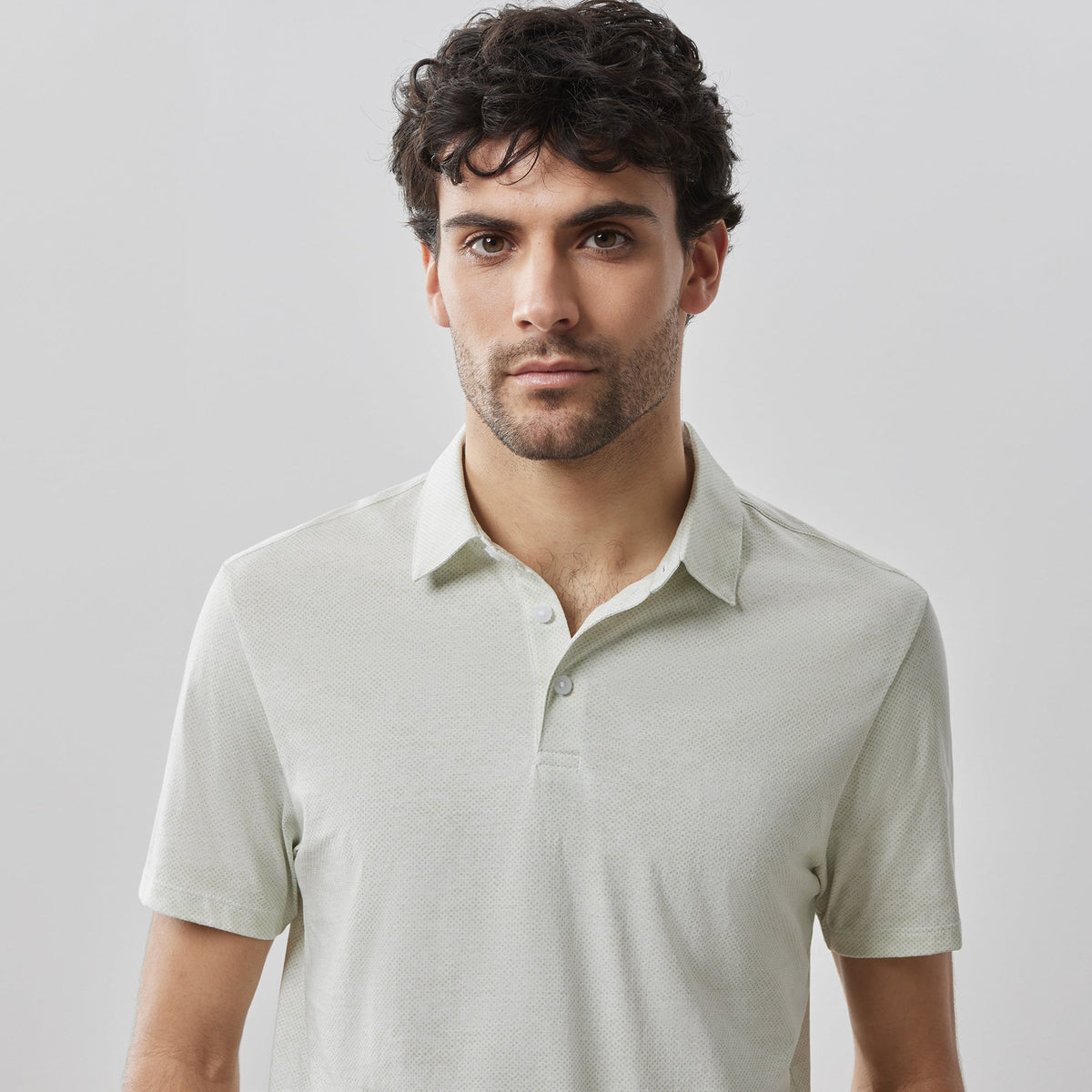 Polo à manches courtes pour homme par Robert Barakett | RB41049 Brace Vert Menthe | Machemise.ca, vêtements mode pour hommes