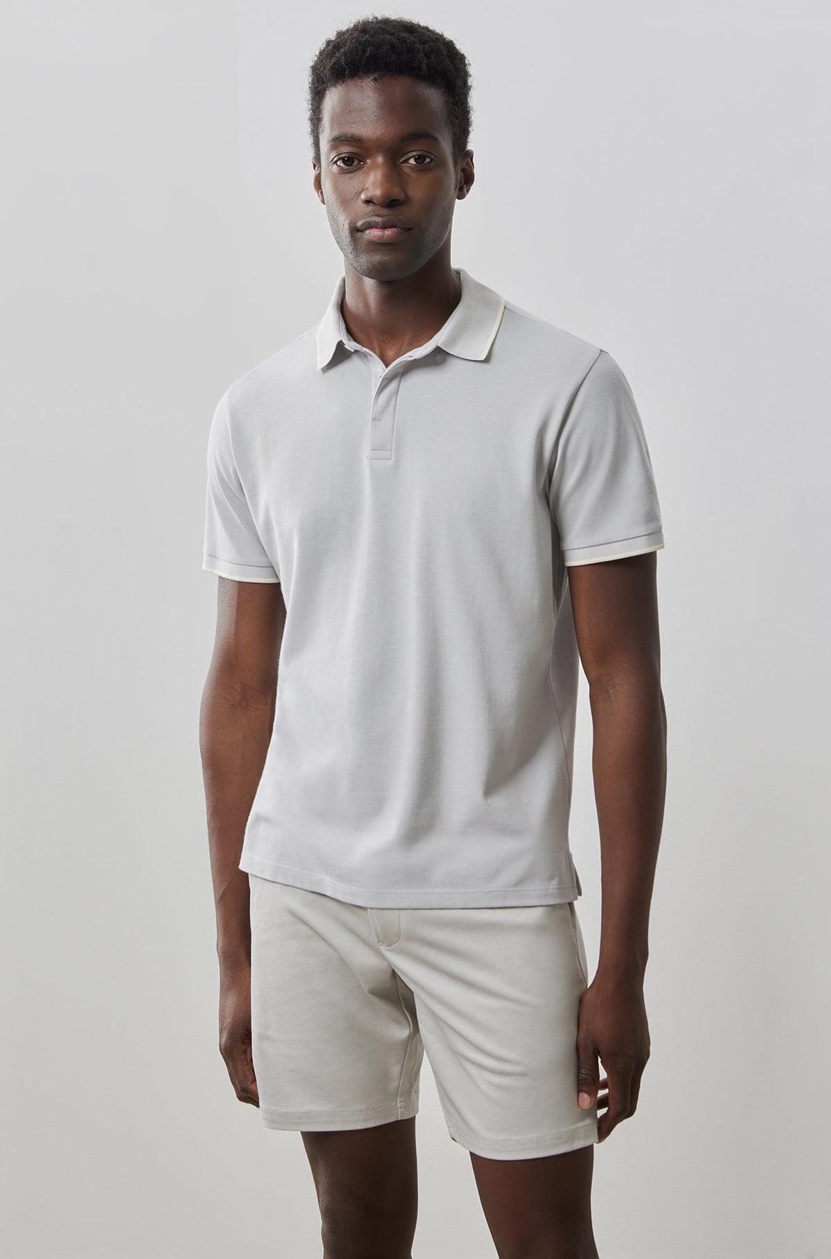 Polo pour homme par Robert Barakett | RB41087 Hunter Gris | Machemise.ca, vêtements mode pour hommes