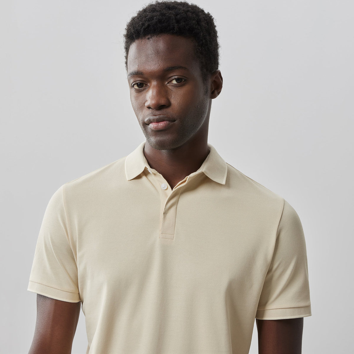 Polo pour homme par Robert Barakett | RB41087 Hunter Jaune | Machemise.ca, vêtements mode pour hommes