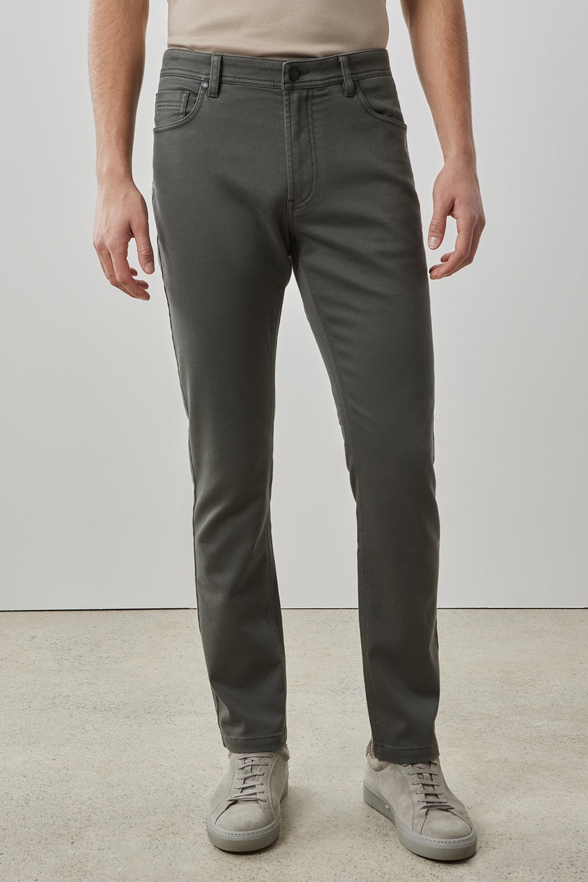 Pantalon pour homme par Robert Barakett | Linear RB41221 Olive | Boutique Vvög, vêtements mode pour homme et femme