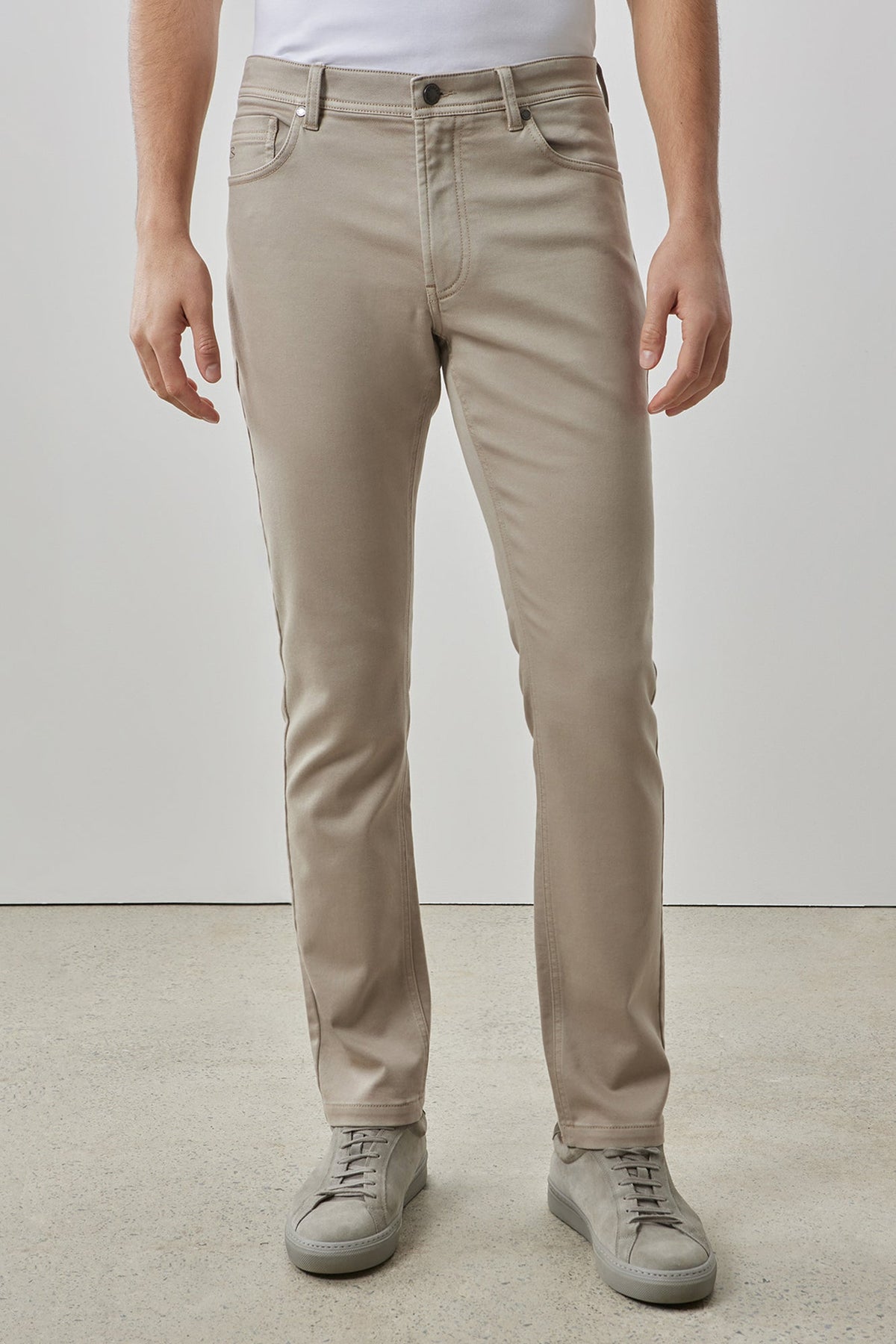 Pantalon pour homme par Robert Barakett | Linear RB41221 Sable | Boutique Vvög, vêtements mode pour homme et femme