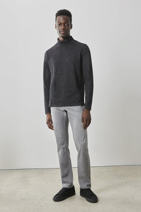 Chandail manches longues col roulé pour homme par Robert Barakett | Midhurst RB41437 BLK | Machemise.ca, vêtements mode pour hommes