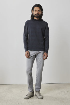 Chandail manches longues col roulé pour homme par Robert Barakett | Walcove RB41438 NAVY | Machemise.ca, vêtements mode pour hommes