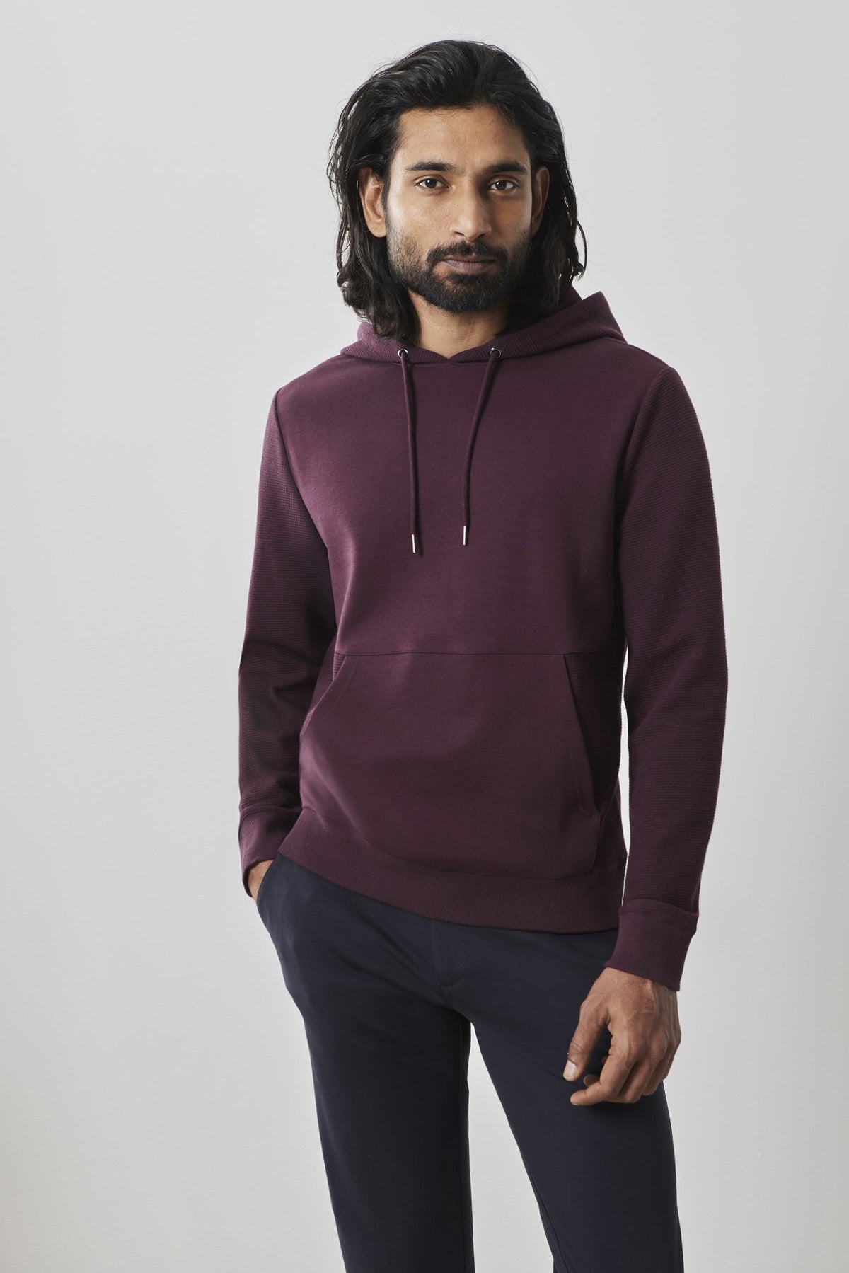 Coton ouaté pour homme par Robert Barakett | RB41458 Dugald Bordeaux | Machemise.ca, vêtements mode pour hommes