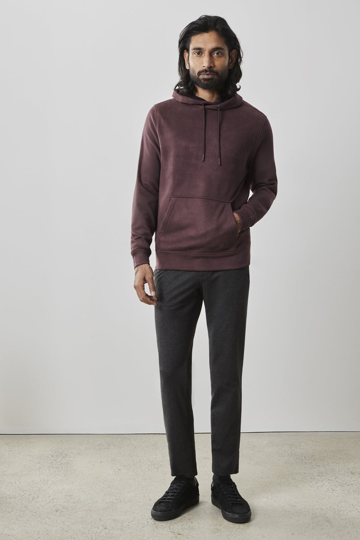 Coton ouaté en simili cuir pour homme par Robert Barakett | RB41487 Sidewinder Bordeaux | Machemise.ca, vêtements mode pour hommes