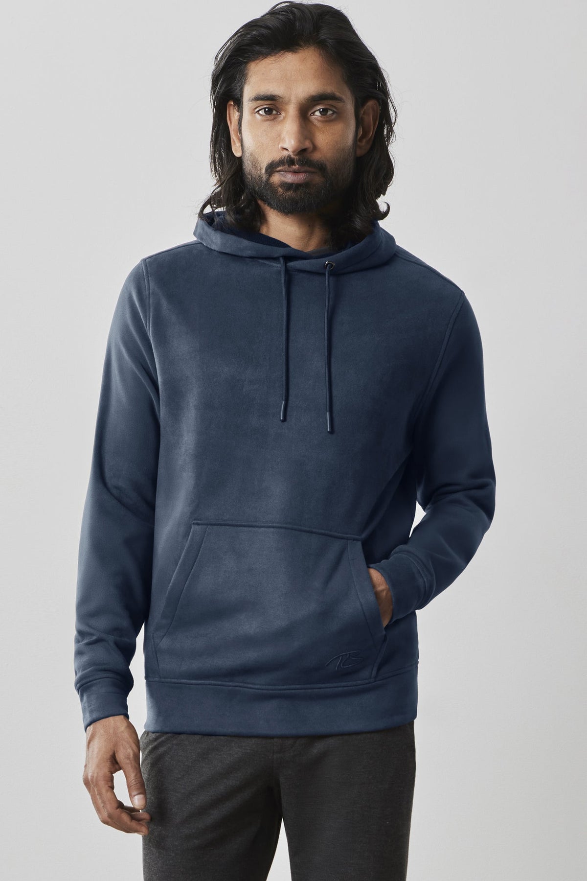 Coton ouaté en simili cuir pour homme par Robert Barakett | RB41487 Sidewinder Bleu Marine | Machemise.ca, vêtements mode pour hommes