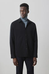 Surchemise pour homme par Robert Barakett | RB41511 Optus Noir | Machemise.ca, vêtements mode pour hommes