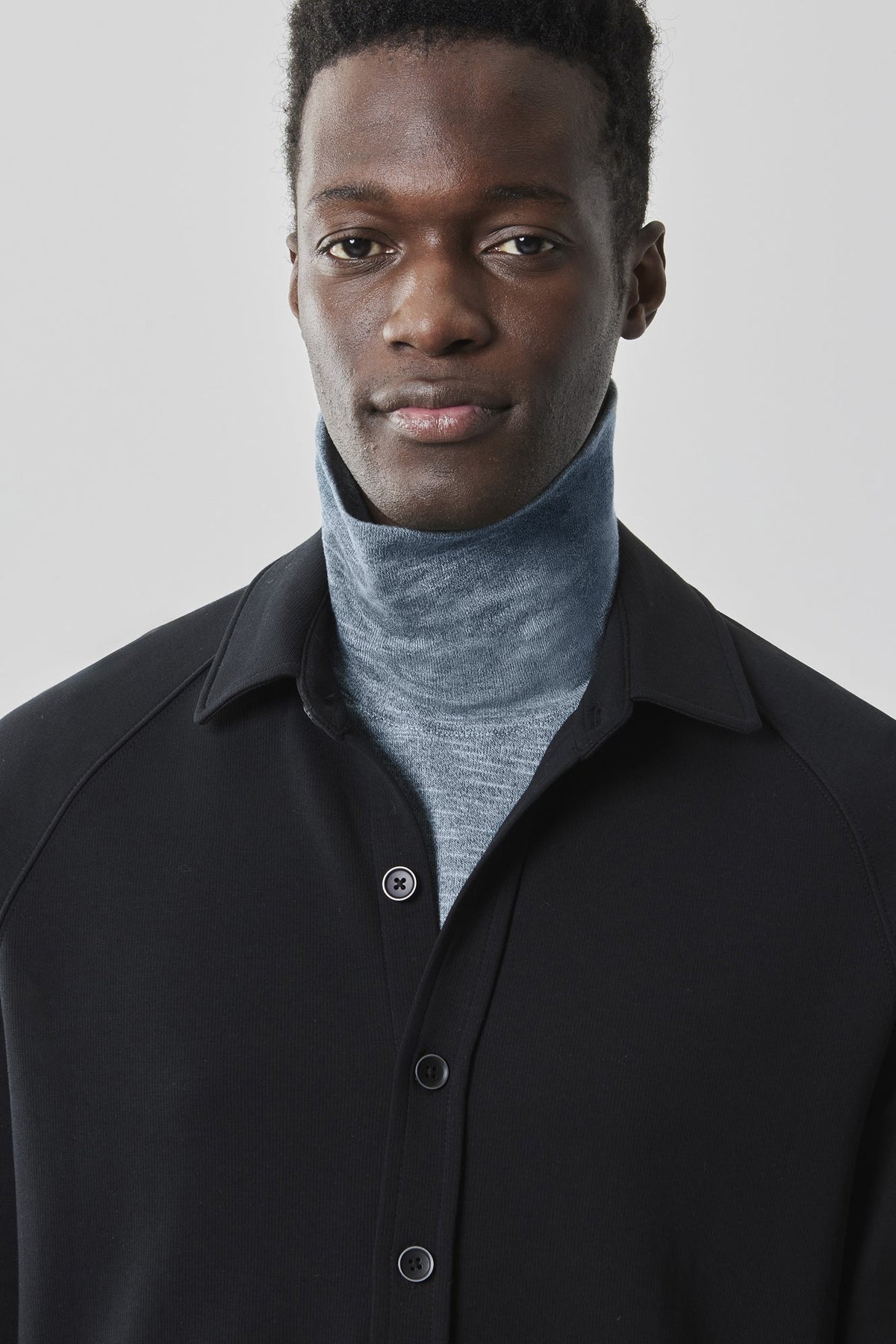 Surchemise pour homme par Robert Barakett | RB41511 Optus Noir | Machemise.ca, vêtements mode pour hommes