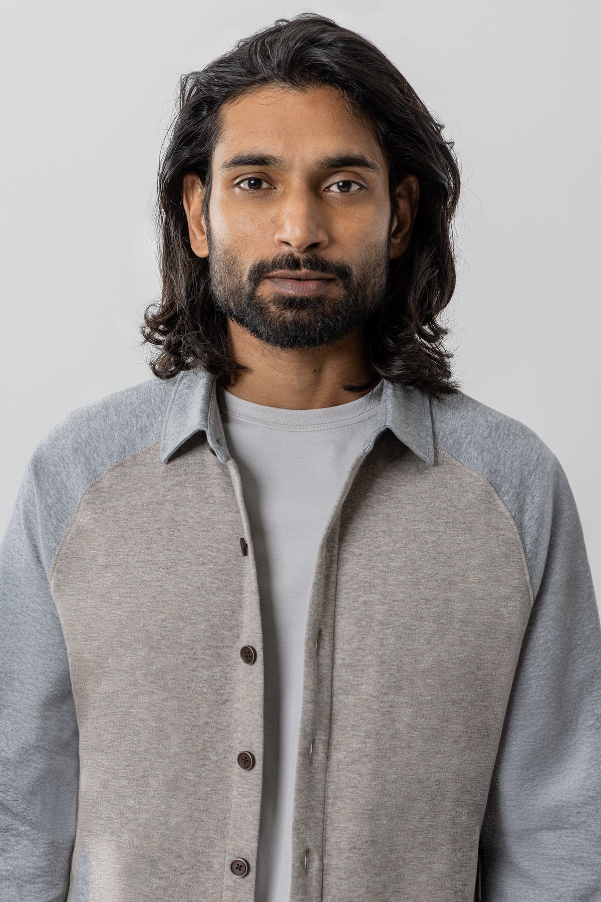 Surchemise pour homme par Robert Barakett | RB41513 Paolo Brun Clair | Machemise.ca, vêtements mode pour hommes