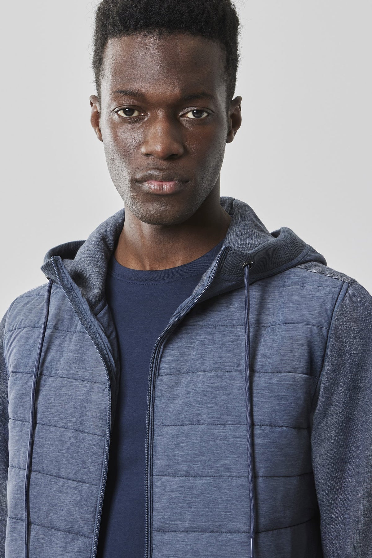 Veste matelassé pour homme par Robert Barakett | RB41539 Cowandame Bleu Marine | Machemise.ca, vêtements mode pour hommes